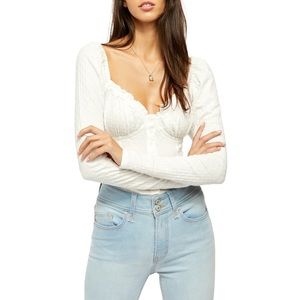 Free People Ladybug Long Sleeve Top